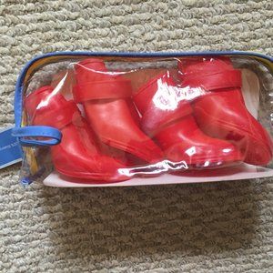 NWT JellyWellies Dog Snow/Rain booties Sz Large